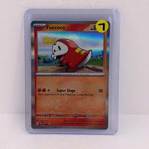 Fuecoco SVP002 Scarlet & Violet Holo Rare Promo Pokemon Card